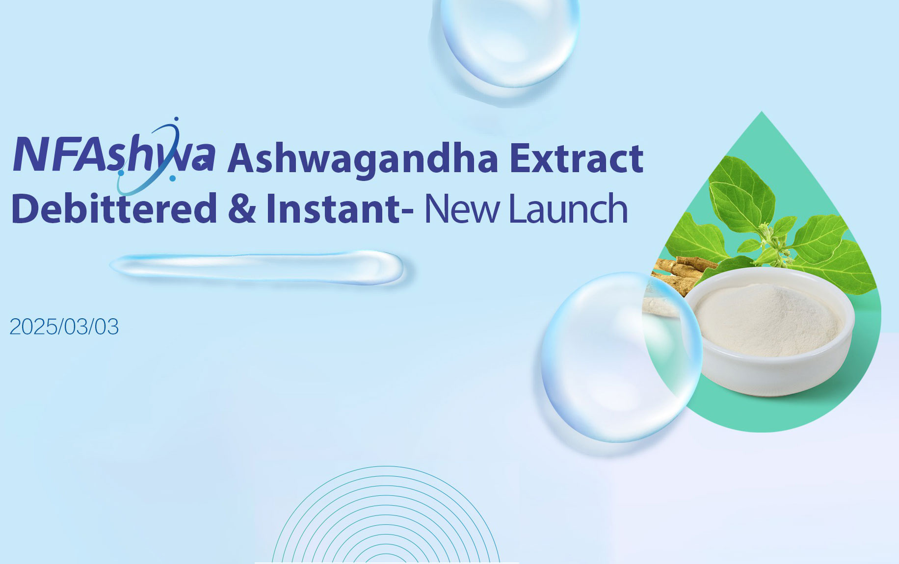 Natural Field realizou com sucesso um novo evento de lançamento de produto e lançou NF Ashwa Instant Debit Ashwagandha Extract