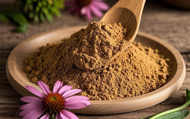 Cenários de aplicação de matéria-prima natural anti-inflamatória extrato de Echinochloa purpurea