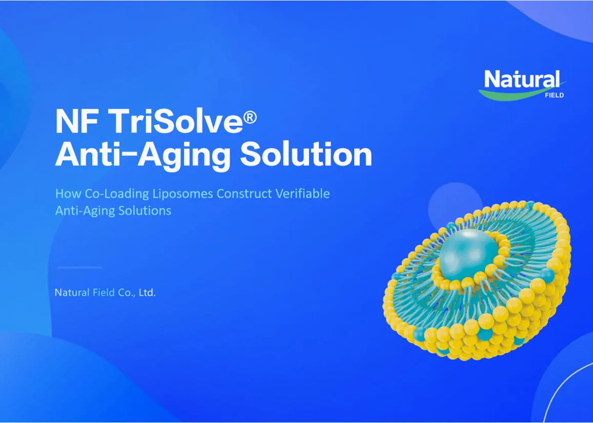 Do Fornecimento de Matéria-Prima ao Empoderamento Tecnológico, a Solução Anti-Aging NF TriSolve® da Natural Field Lidera a Evolução do Setor