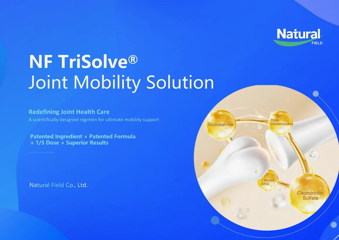 NF TriSolve® Solução de Mobilidade Articular: Menos Dose, Mais Potência